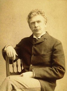 Ambrose Bierce as he appeared in his later years, when he penned 