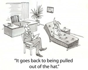 Canstock 2014 Oct Rabbit therapy cartoon