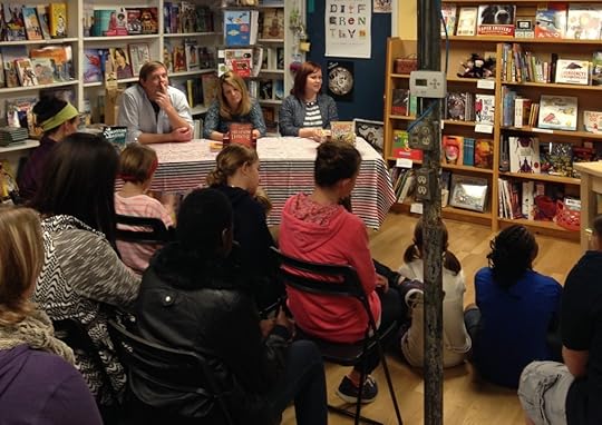 King's English Salt Lake with Matt Kirby and Jennifer Nielsen, photo by Hannah Schulz