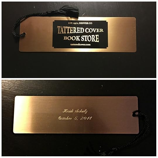 tattered cover bookmark