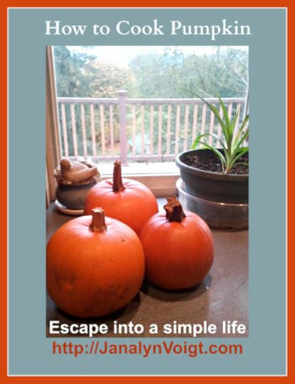 How to Cook Pumpkin via @JanalynVoigt | A Simple Life