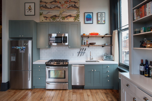 contemporary kitchen Kitchen Renovation 101: A Crash Course in Countertop Materials