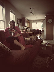 Snuggy morning with adelyn.noble