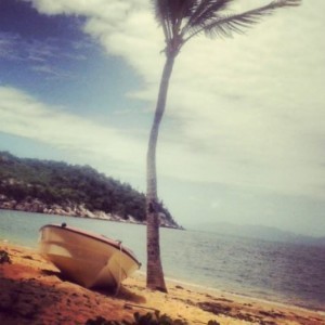 Magnetic Island beach boat
