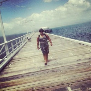 Magnetic Island me on pier