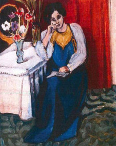 Henri Matisse, La liseuse en blanc et jaune