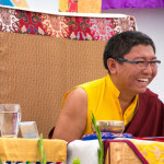 Rinpoche laughing #2