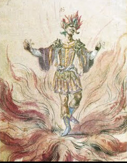 Jesuit ballet character Fire