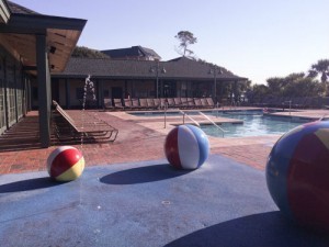 Kids' splash area at the Beach House pool. Photo - Laurel Stewart