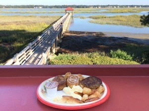 Where else can you get a Mickey waffle with this view? Photo - Laurel Stewart