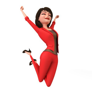 Happy Businesswoman