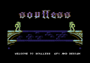Soulless title screen
