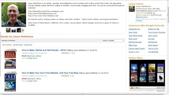 Amazon Author Central Oct 2014 2