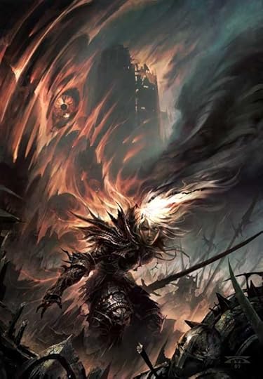 BOOKS OF GLITTERING STONE - Cover to Return of the Black Company