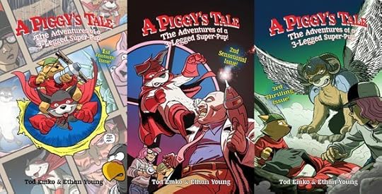 A Piggy's Tales Comic Covers Issue 1 - 3