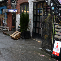 The venue, in the artsy Grünløkka district of Oslo.