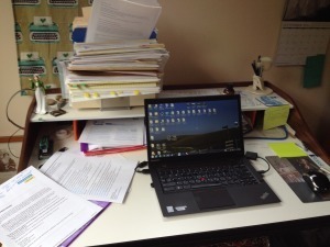My desk