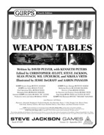 GURPS Ultra-Tech: Weapon Tables