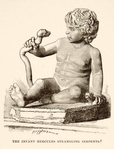 Strangle all the serpents you like, baby Hercules - one day you will BURN TO DEATH (mwahaha)