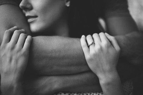 Daniel y Amelia...antes de la cena.