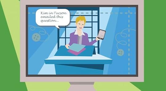 Nancy Zieman Live Webcast on November 22, 2014 featuring Easy Gifts to Sew in Two Evenings or Less. 