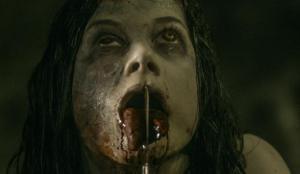 Tongue piercing: the home version.