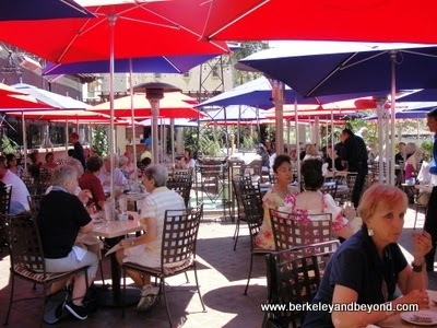 patio at The Prado at Balboa Park in San Diego, California
