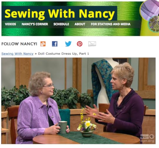 Doll Costume Dress Up. How to sew doll clothes and costumes. Sewing With Nancy Zieman