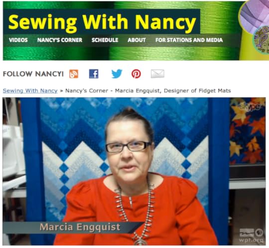 How to sew Alzheimer's Activity Mats as seen on Sewing With Nancy Zieman