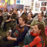 Great crowd at the Terrault Gallery