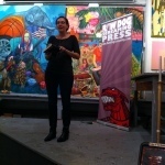 JL Gribble reads flash.