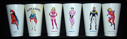 slurpee cups superhero 1907's