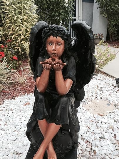 Mama has the angel of death saved on her light square.