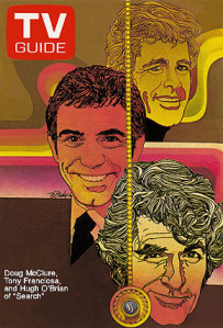 Doug McClure, Tony Franciosa and Hugh O'Brien of Search