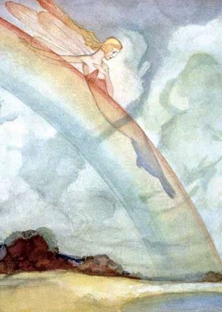 Rainbow Fairy by Willy Pogány