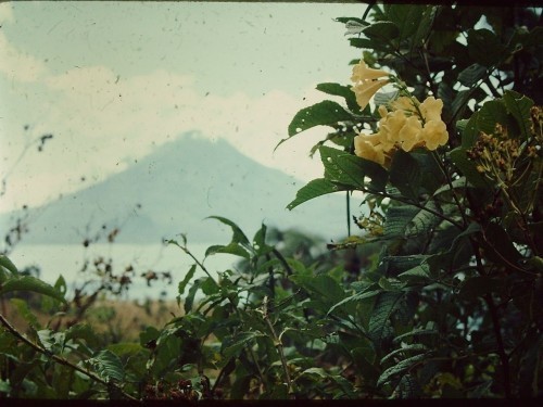 My Dad's photo of Lago de Atitlan, 1973