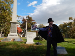 Our guide reveals the grave of The Wizard of Oz - at least, as close as we can get one.