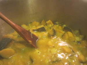 squash soup, fall soups, kabocha