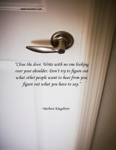 close the door