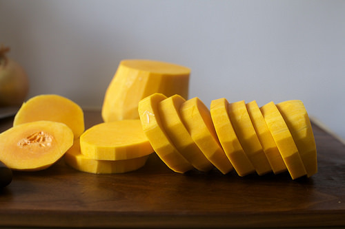 sliced squash