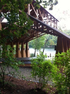 Chapel on the lake's edge