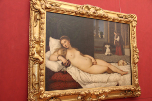 A los señores les había prometido una Venus. Aquí la de Tiziano.