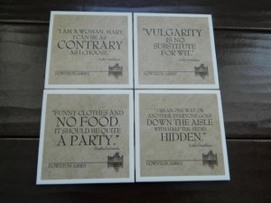 Downton Abbey Coasters