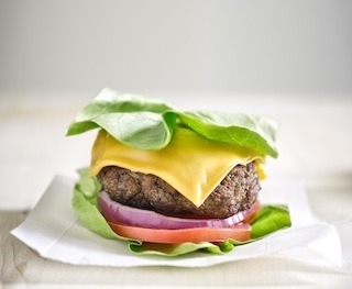 bunless burger