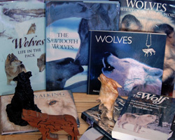 Part of a Wolf Junkie's Stash