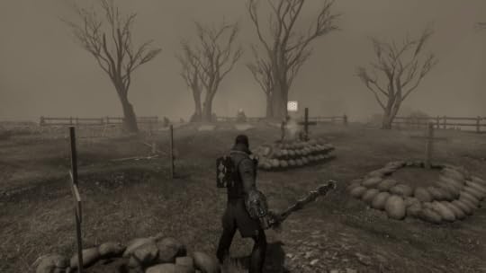 My Dragon investigating a graveyard during the new Broadcast Halloween event in TSW
