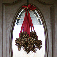 Hanging Pine Cones