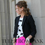 how to make a tulle bow tank tutorial via Kristina J blog