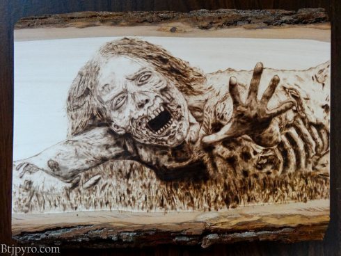 the_walking_dead___zombie__hannah____wood_burning_by_brandojones-d5l4108