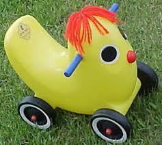 Because every child asks for a giant banana to ride on